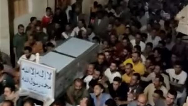 صورة من الجنازة