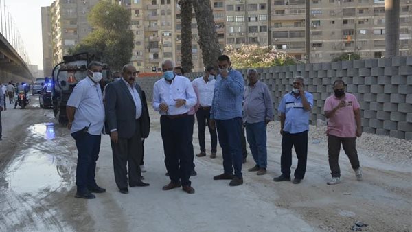 محافظ الجيزة خلال