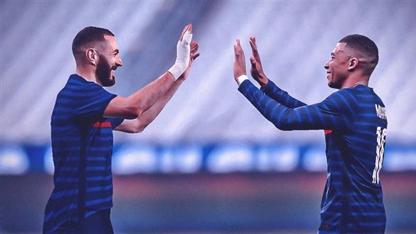 بنزيما ومبابى 