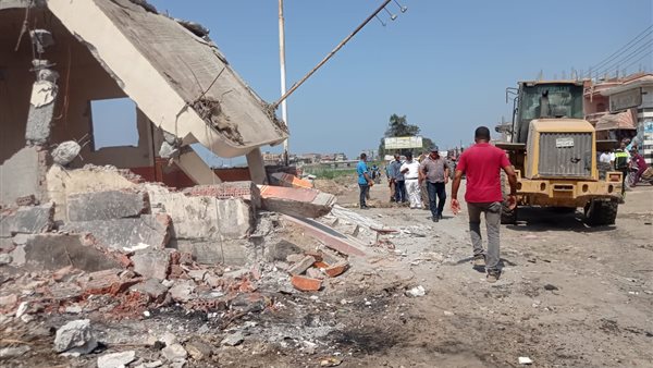 جانب من ازالة التعديات