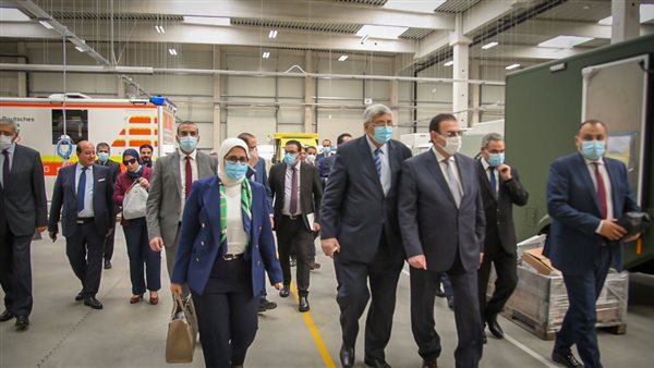 زيارة وزيرة الصحة