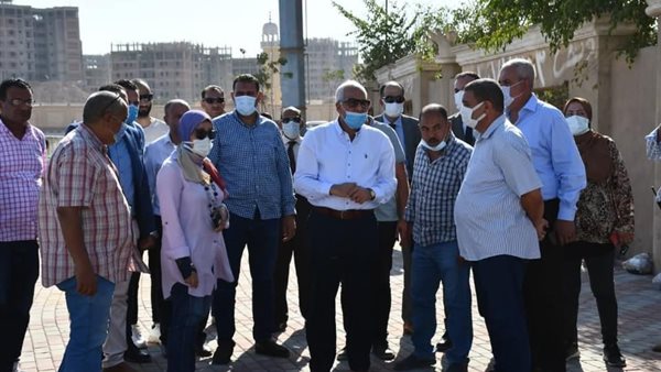 محافظ الجيزة خلال