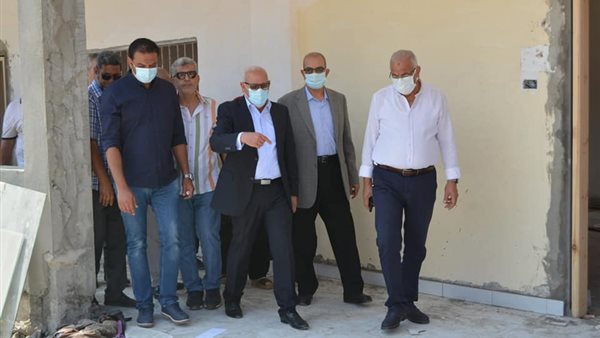 محافظ بورسعيد خلال