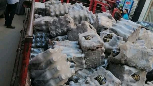 جانب من المضبوطات