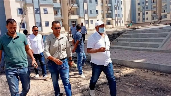 مسئولو الإسكان يتفقدون