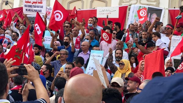 مظاهرات تونس