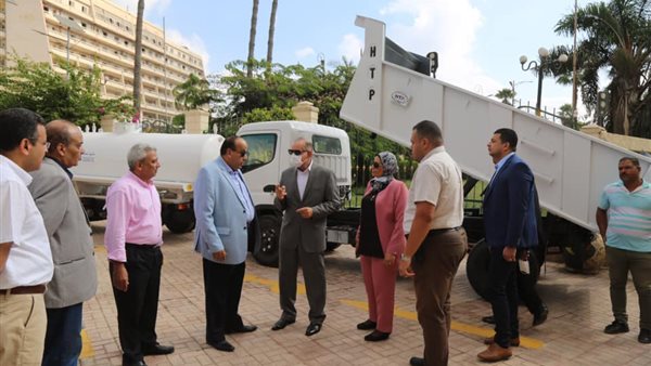 محافظ كفر الشيخ خلال