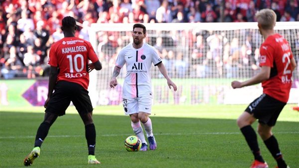 ميسى فى المباراة