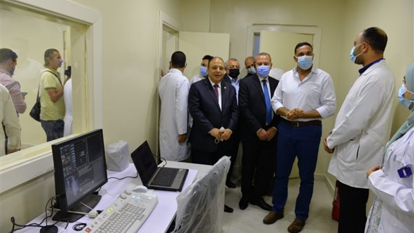 محافظ الدقهلية خلال