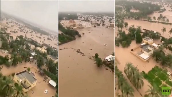 اعصار شاهين يضرب