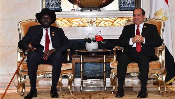 السيسي وسلفا كير