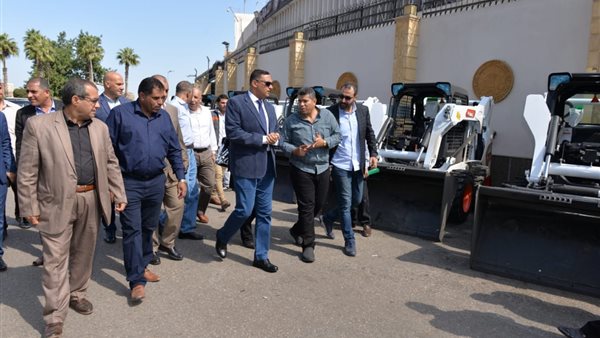 محافظ الدقهلية خلال