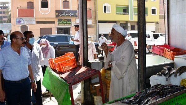 محافظ أسوان خلال