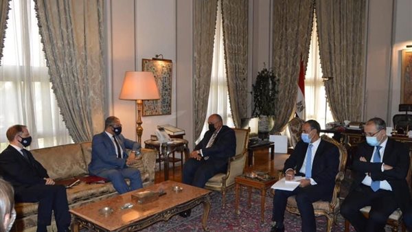 سامح شكري ووزير الدولة