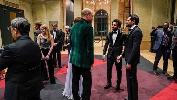 محمد صلاح مع الأمير