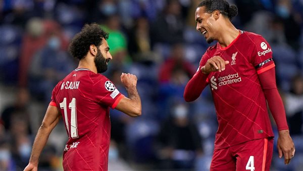 فان دايك ومحمد صلاح