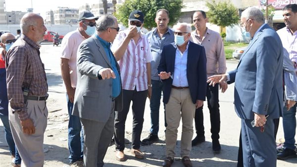 محافظ بورسعيد خلال