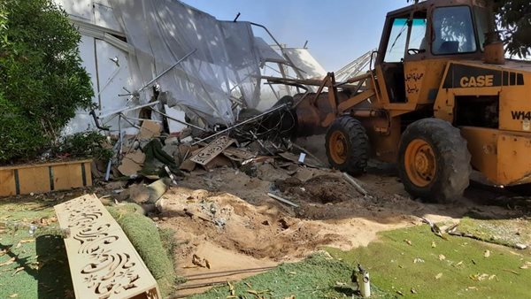 جانب من عمليات الازالة