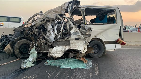 حادث تصادم طريق الدائري