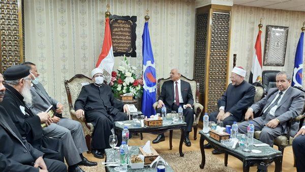 زيارة وزير الاوقاف