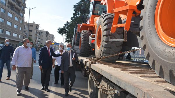 محافظ القليوبية خلال