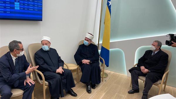 مفتي الجمهورية يصل