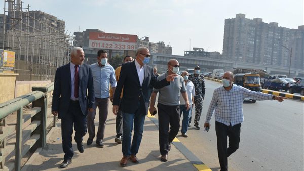 محافظ القليوبية خلال