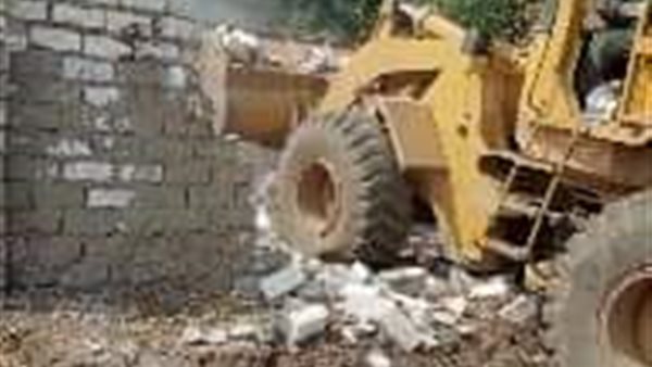 جانب من عمليات الازالة