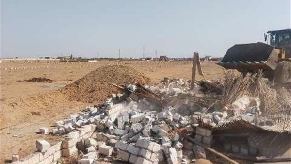 جانب من عمليات الازالة