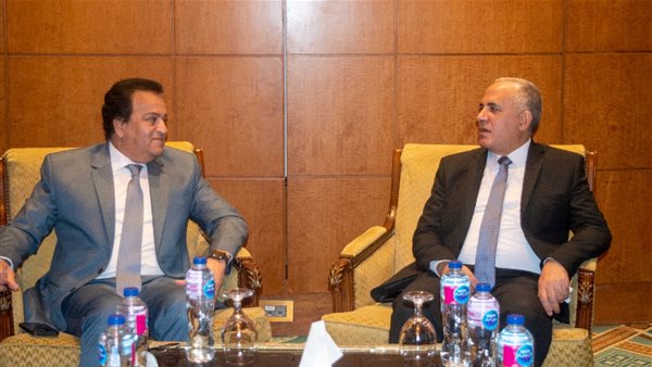 وزيرا الري والتعليم