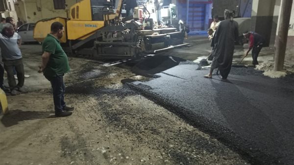 جانب من اعمال رصف