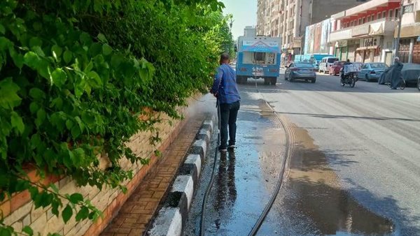 جانب من تنفيذ الخطة