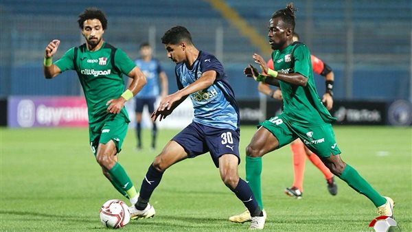 جانب من مباراة المقاصة