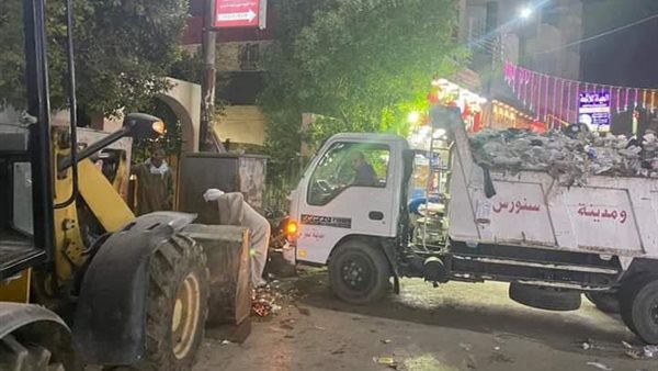 جانب من اعمال رفع