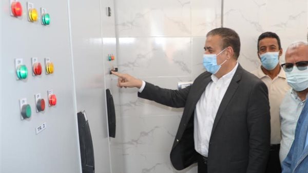 محافظ المنوفية خلال