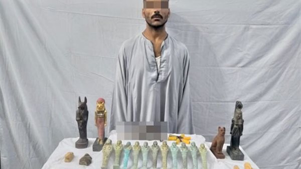 المتهم والمضبوطات