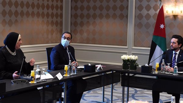 ولي عهد الاردن ورئيس