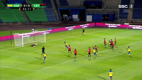 جانب من المباراة