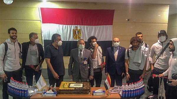 وصول منتخب مصر
