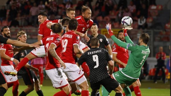 جانب من المباراة