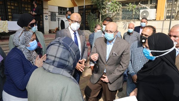 محافظ بني سويف خلال