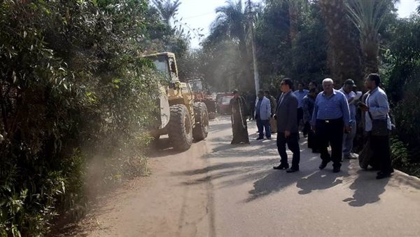 جانب من عمليات الازالة