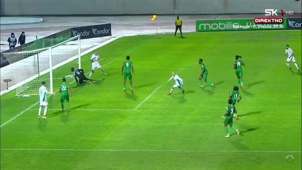 جانب من المباراة