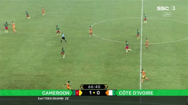 جانب من المباراة