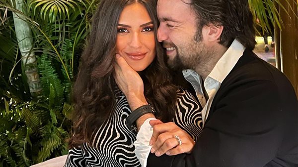 شريف رمزى وزوجته