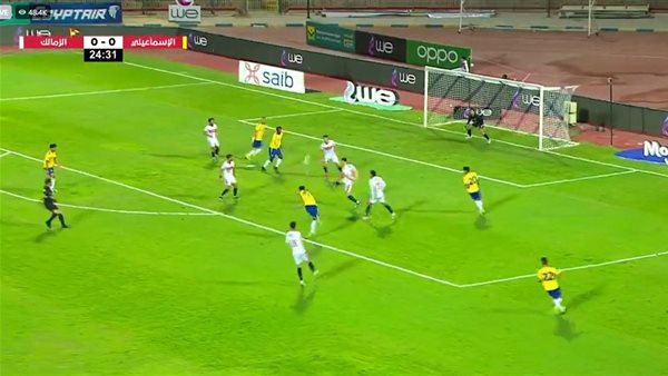 جانب من المباراة