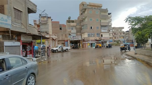 أمطار غزيرة على كفر