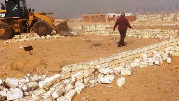 جانب من عمليات الازالة