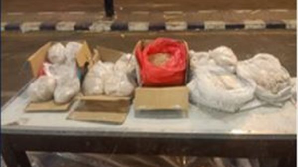 جانب من المضبوطات