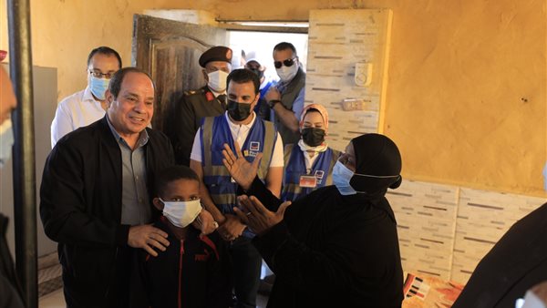 الرئيس يتفقد أحد